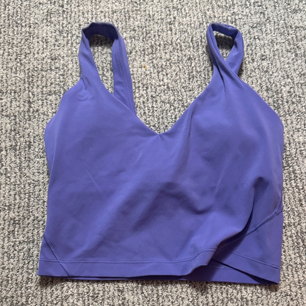 lululemon athletica Purple Crop Top